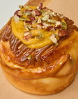 Pumpkin Spice Caramel Pecan Bun