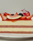 Bánh kem tiramisu mâm xôi dâu tươi ít ngọt Bakes