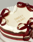 Bánh Kem Red Velvet Heart Cake | ⌀12cm - BAKES SAIGON