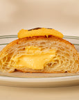 Salted Duck Egg Curd Croissant - BAKES SAIGON