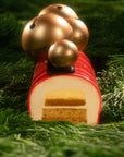 Caramel Passionfruit Yule Log