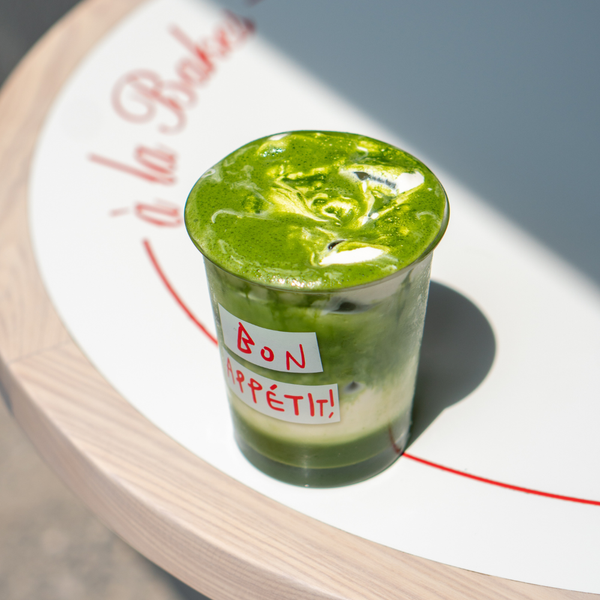 Iced Pandan Matcha Latte - BAKES SAIGON