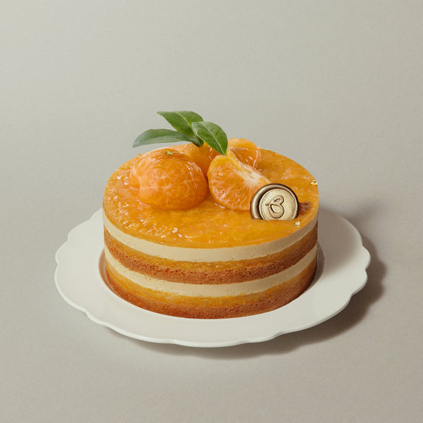 Bánh Kem Quýt & Trà Bá Tước | ⌀15cm - BAKES SAIGON
