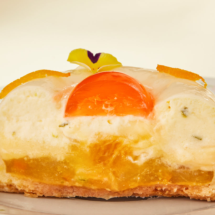 Orange Aperol Tart - BAKES SAIGON
