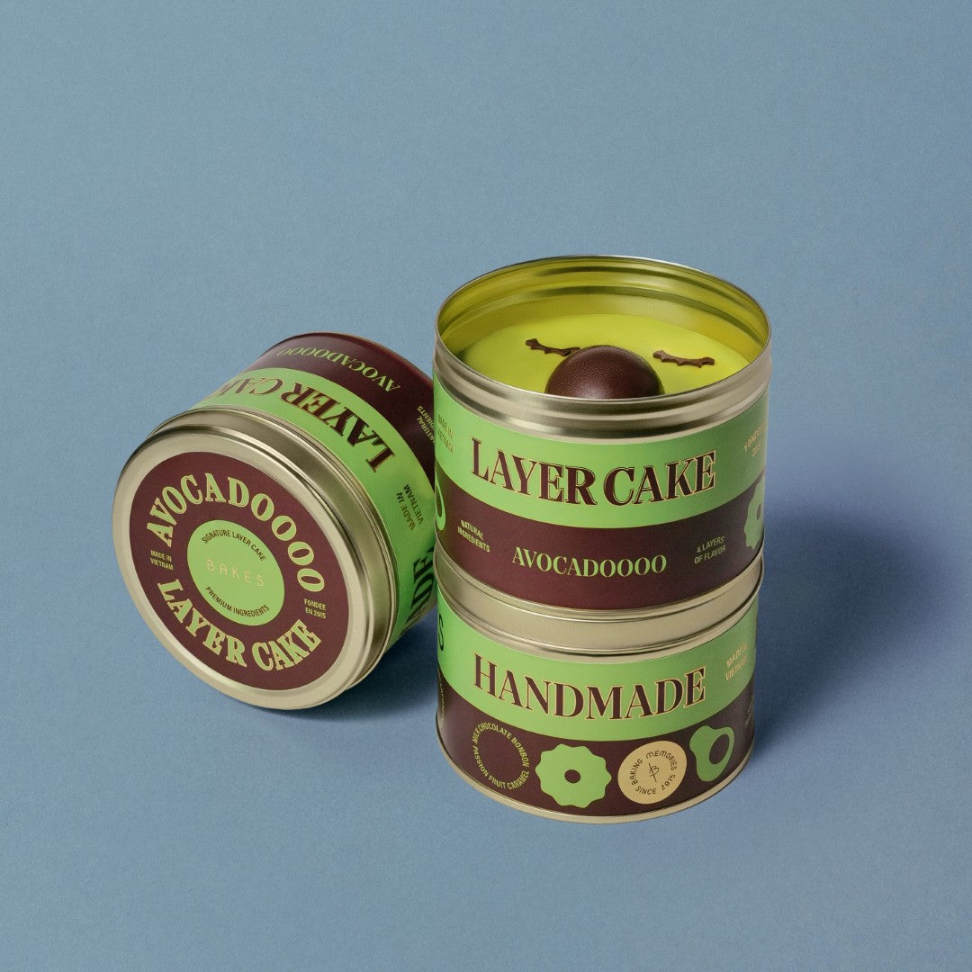 AVOCADOOOO LAYER CAKE TIN CAN