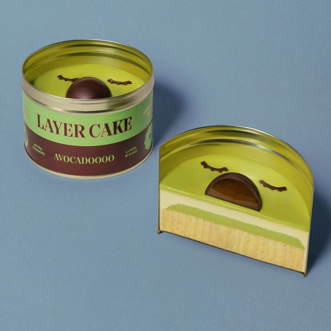 AVOCADOOOO LAYER CAKE TIN CAN