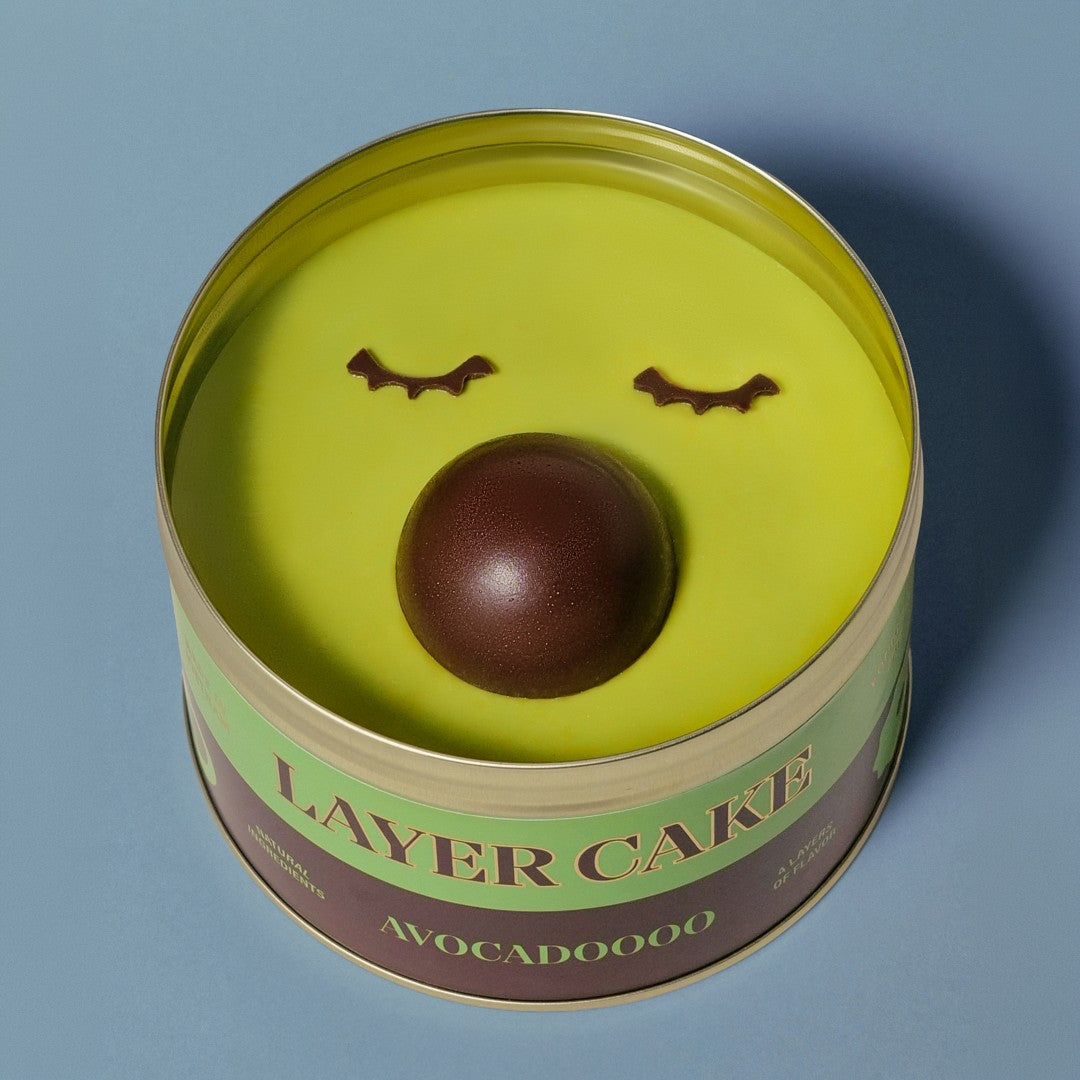 AVOCADOOOO LAYER CAKE TIN CAN