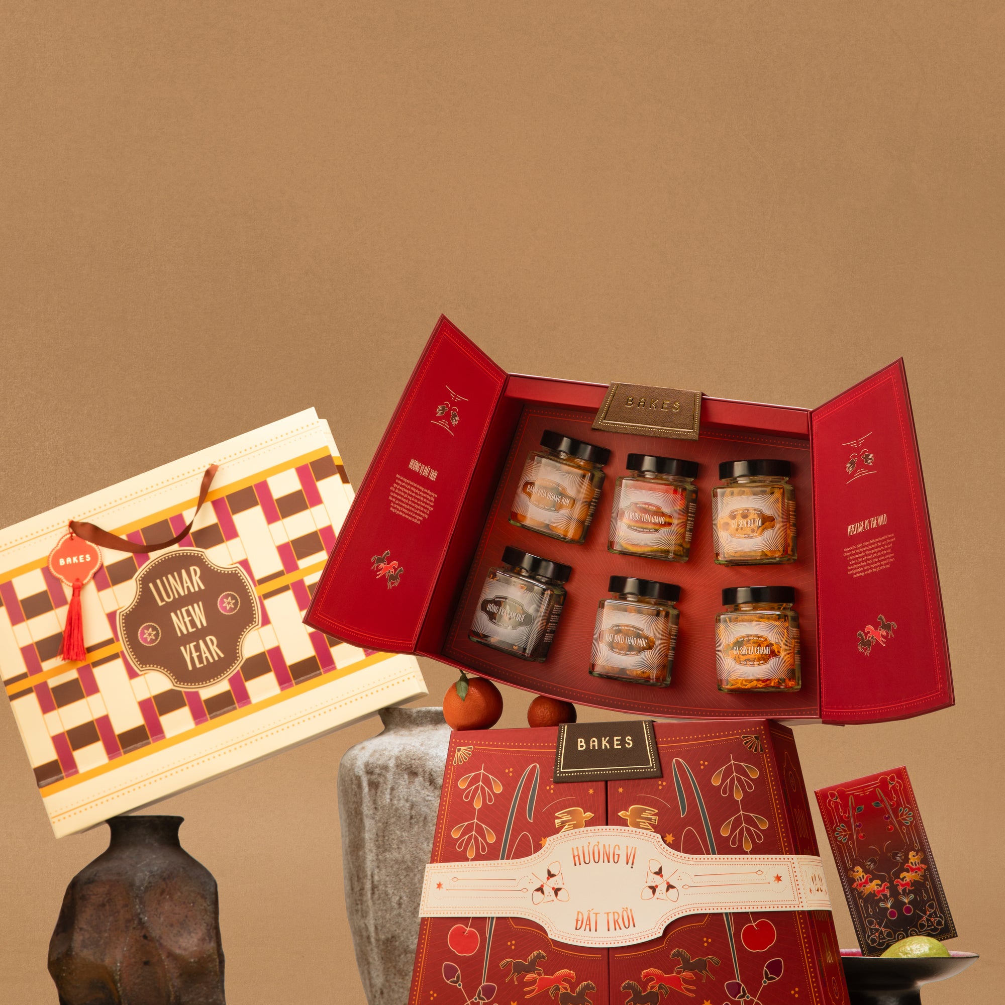 Hộp Quà Tết 6 Món Lục Mã