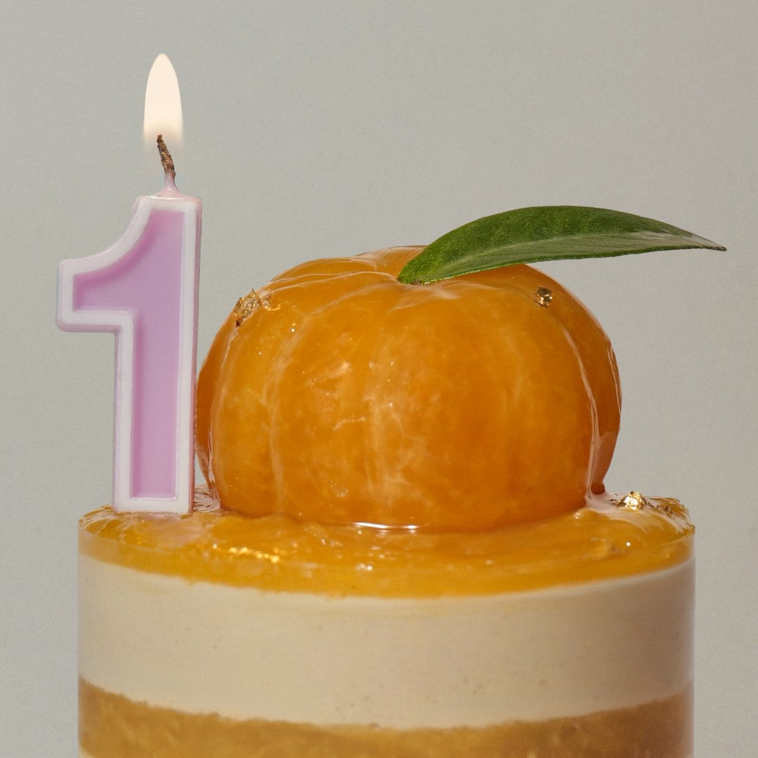 Nến Số Màu Pastel (0-9) - Phụ Kiện Tiệc Sinh Nhật - BAKES SAIGON