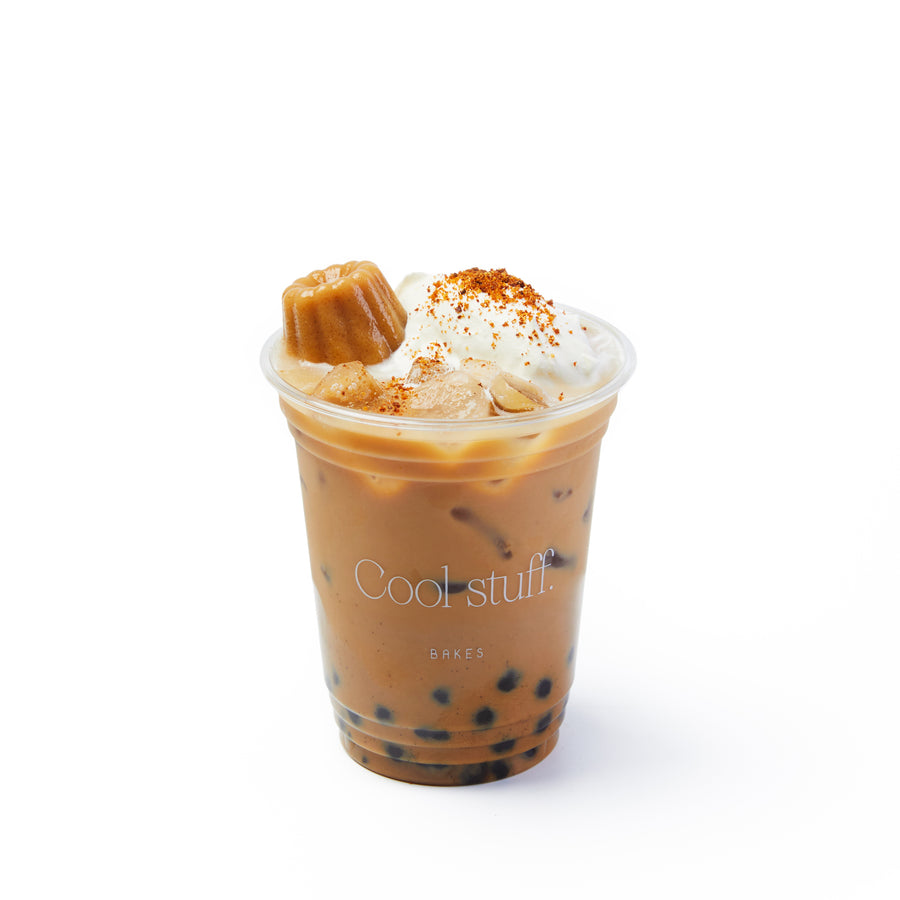 Cannelé Bubble Milk Tea Macchiato