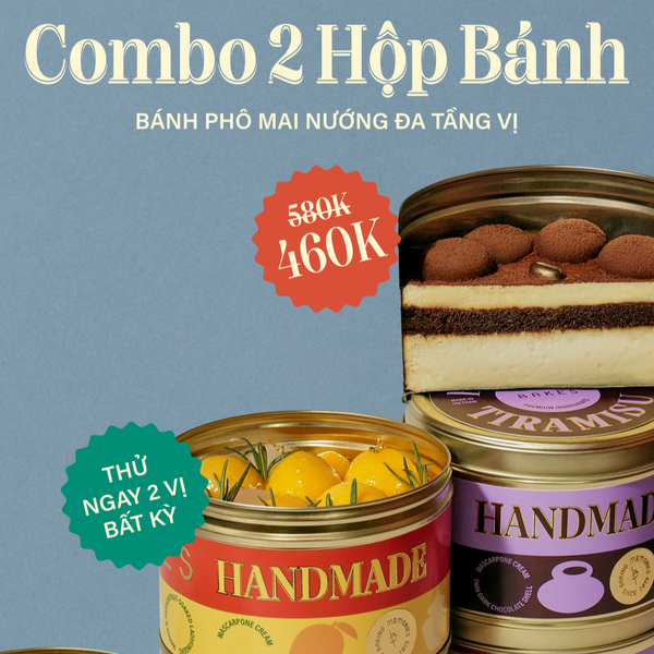 Combo 2 Bánh Hộp Thiếc