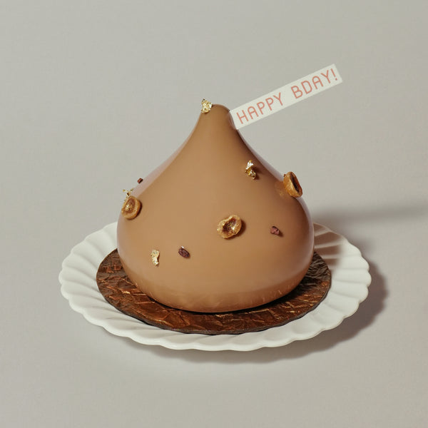 Bánh sinh nhật socola hạt phỉ Chocolate Hazelnut Kiss 12cm Bakes Saigon
