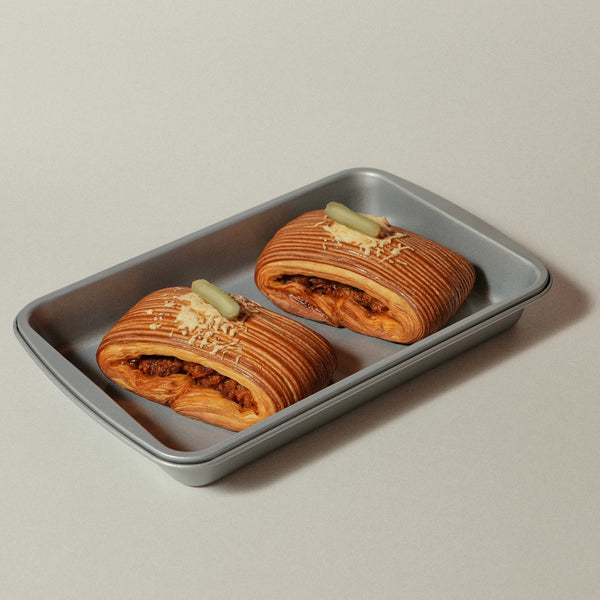 Bacon & Leek Fondue Pain Suisse - BAKES SAIGON