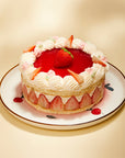 Fresh Strawberry Shortcake (🇫🇷 Fraisier) I ⌀15cm - BAKES SAIGON