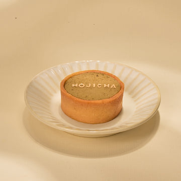 Hojicha Caramel Cheese Tart