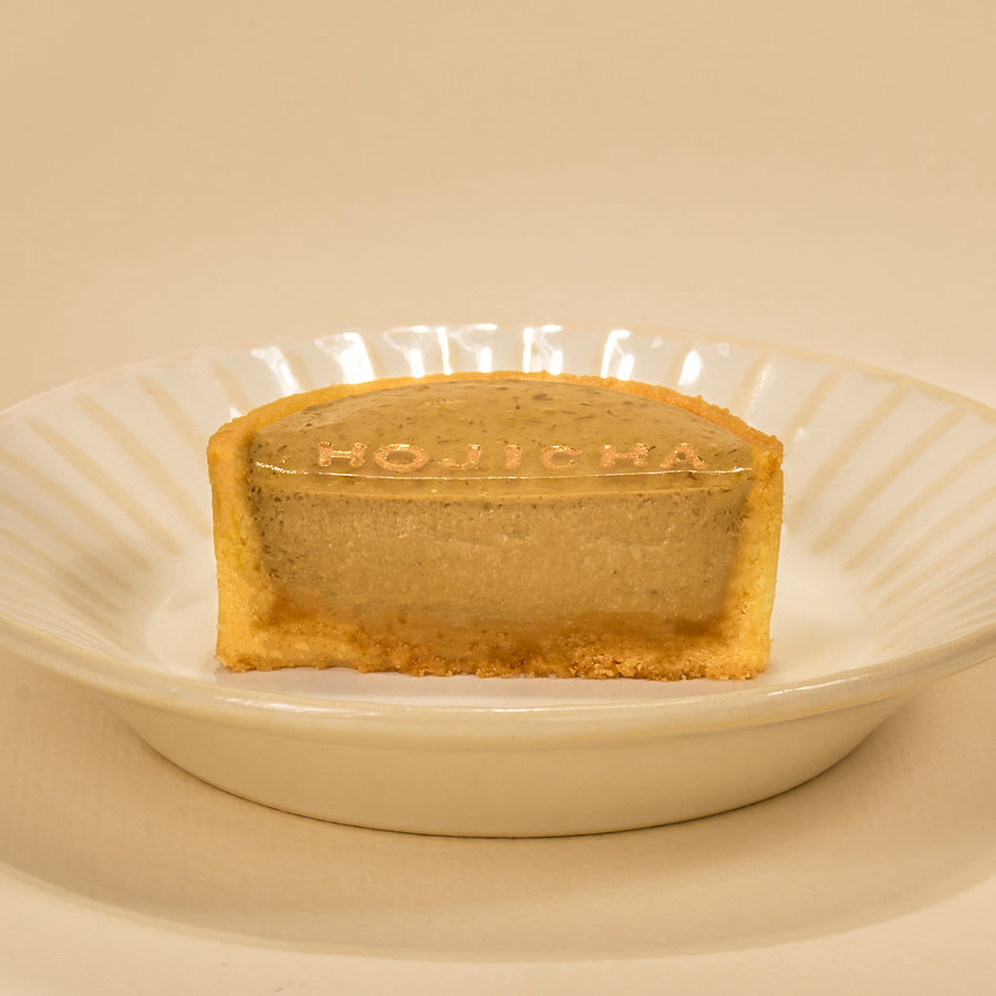 Hojicha Caramel Cheese Tart