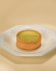 Matcha Adzuki Mochi Cheese Tart