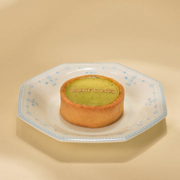 Matcha Adzuki Mochi Cheese Tart