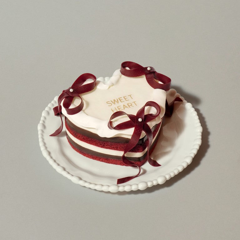 Bánh Kem Red Velvet Heart Cake | ⌀12cm - BAKES SAIGON