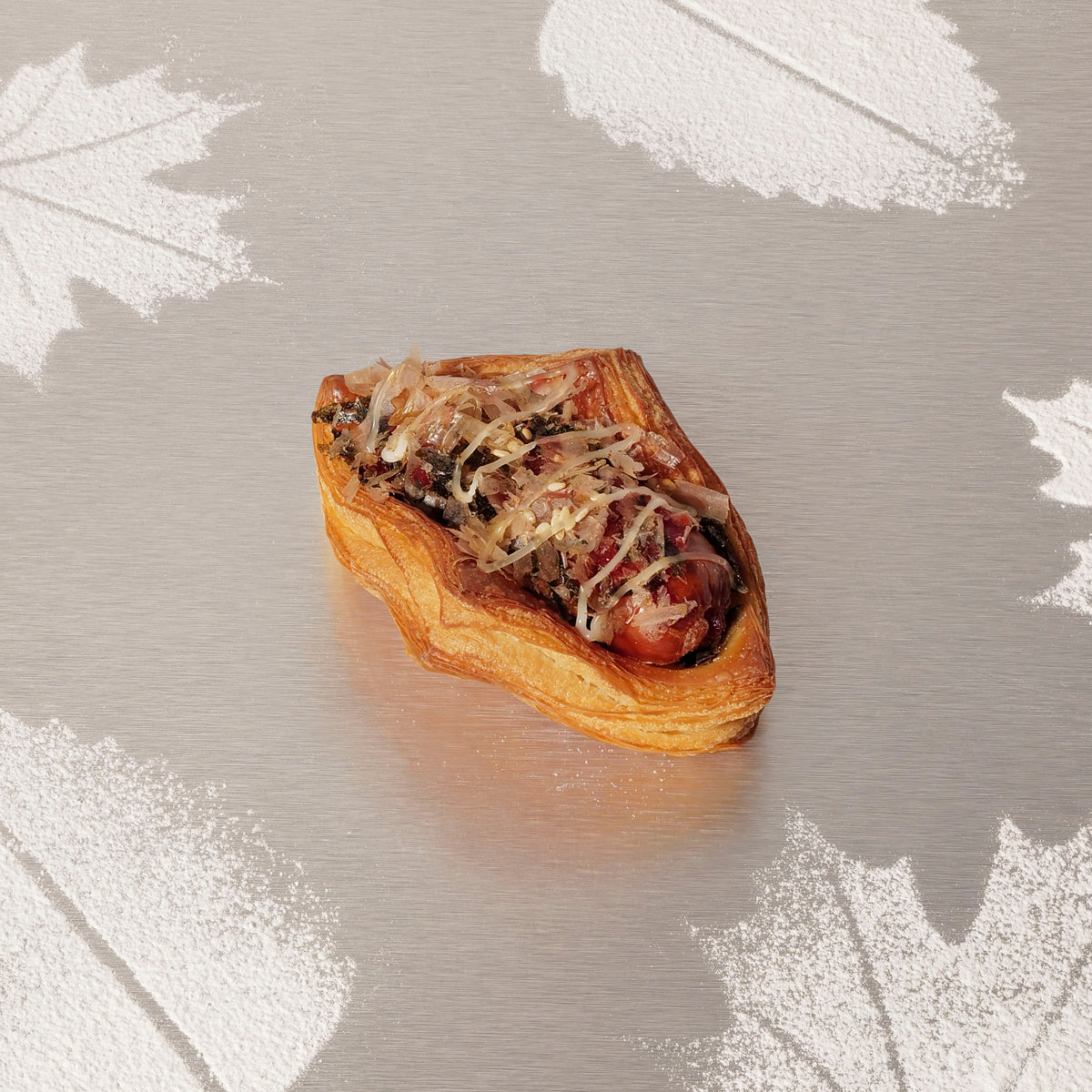 Okonomiyaki Sausage Danish