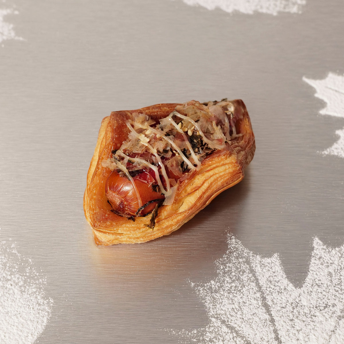 Okonomiyaki Sausage Danish