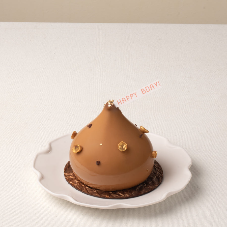 Bánh Mousse Sô-Cô-La Hạt Phỉ Kiss 12cm