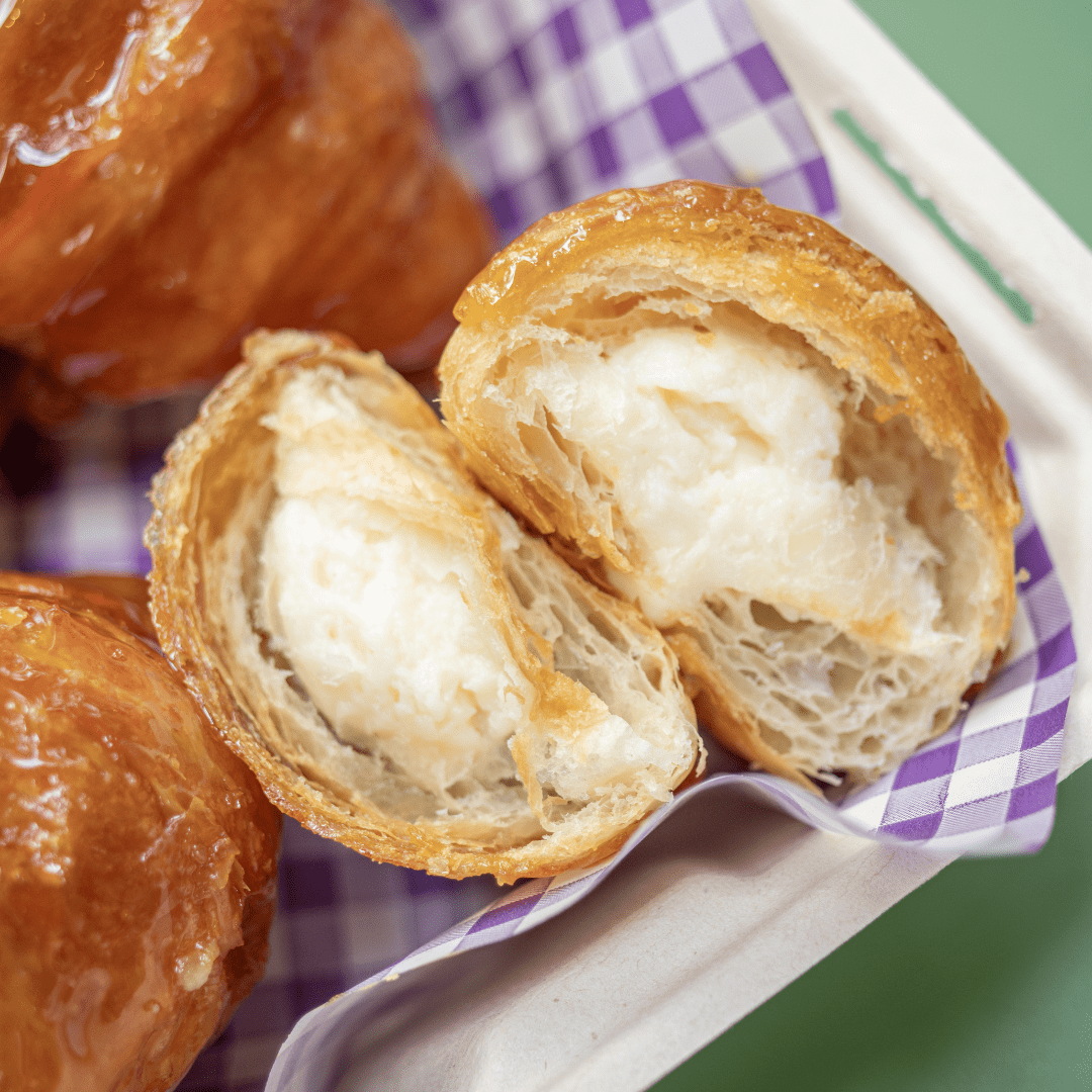 Taro Brulée Petit Croissant - 
