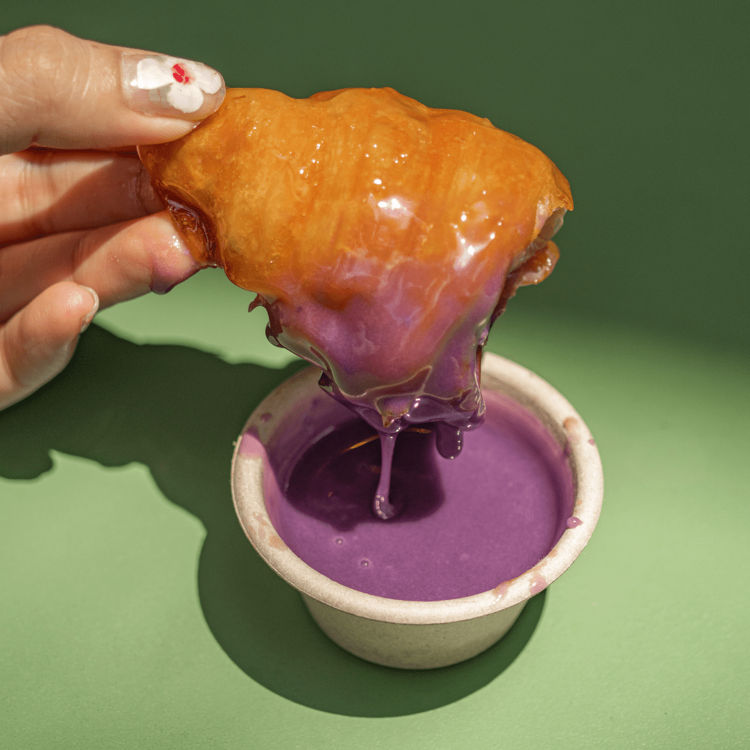 Taro Brulée Petit Croissant - 